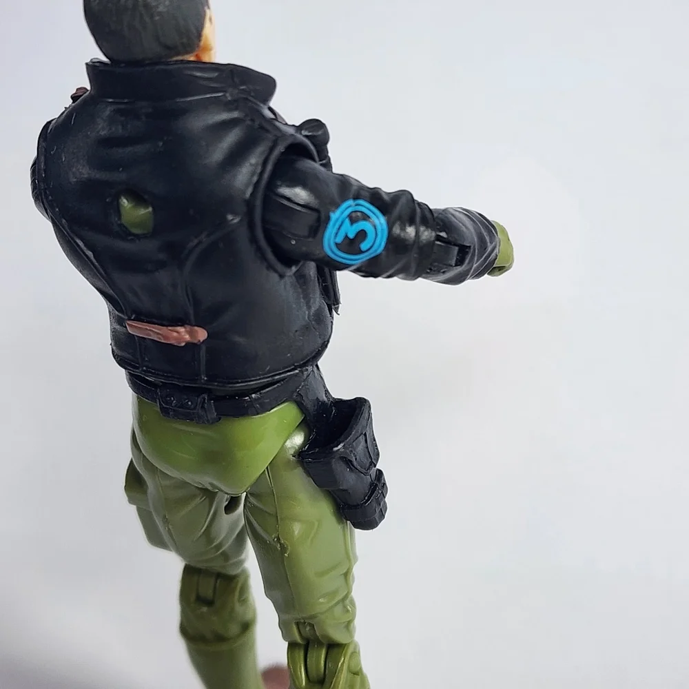 GI Joe Figure Rise of Cobra RHINO Drive Rampage 2009 CLEAN! No Accessories EUC